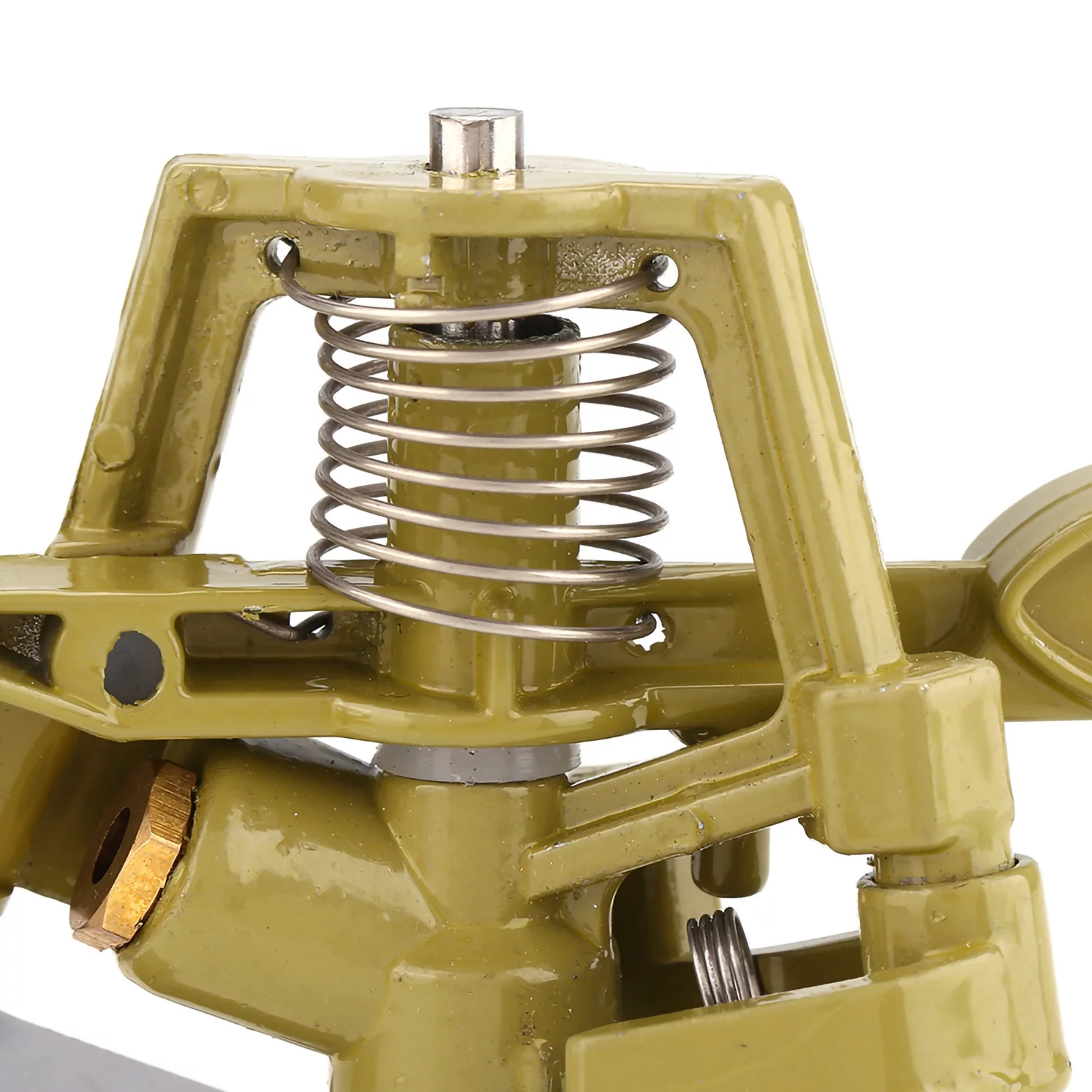 Growcolor Irrigation Sprinkler Garden Yard Lawn 360° Zinc Alloy Water Irrigation Sprayer Sprinkler F(4分)