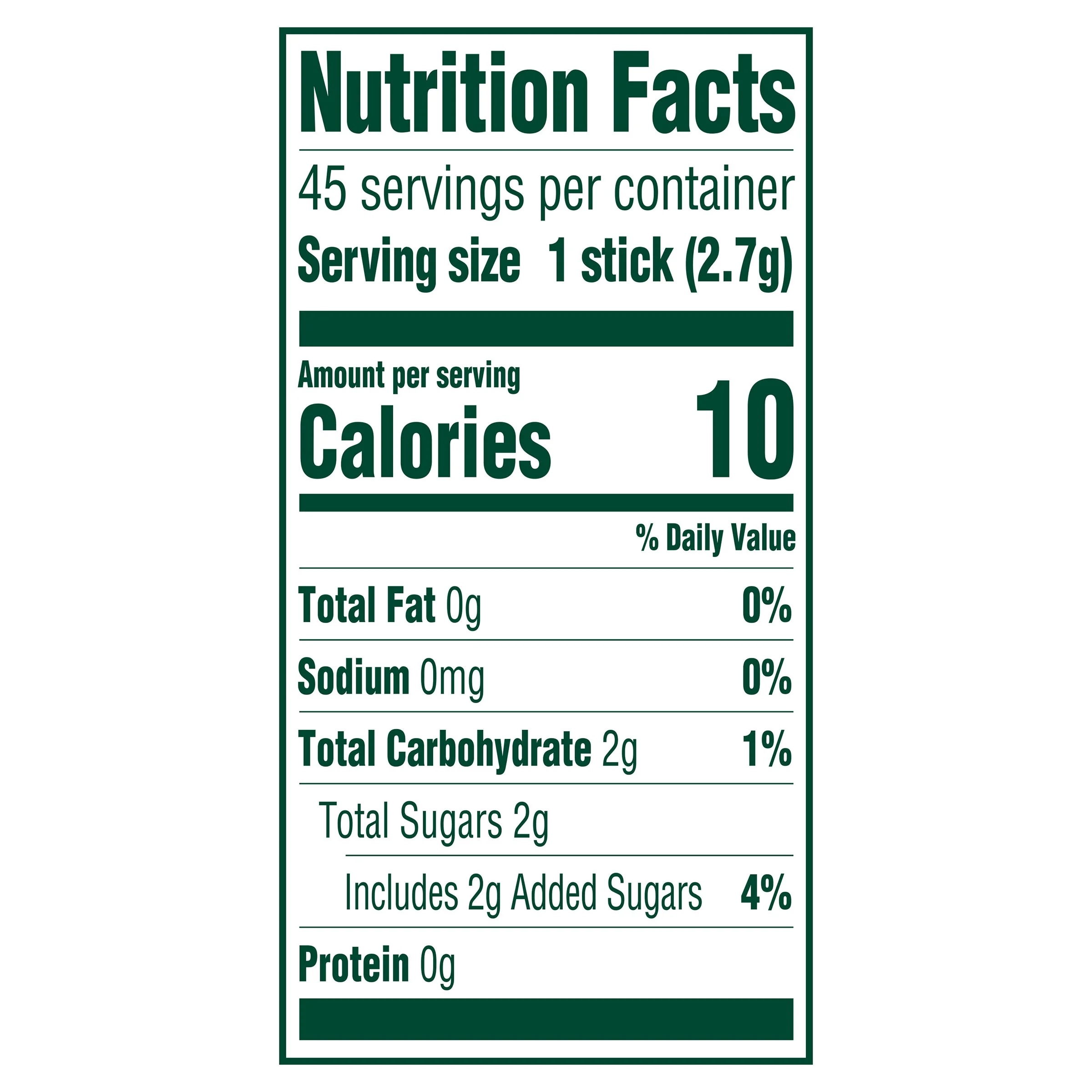 Wrigley's Spearmint Chewing Gum Bulk Pack - 15 Stick Pack (Pack of 3)