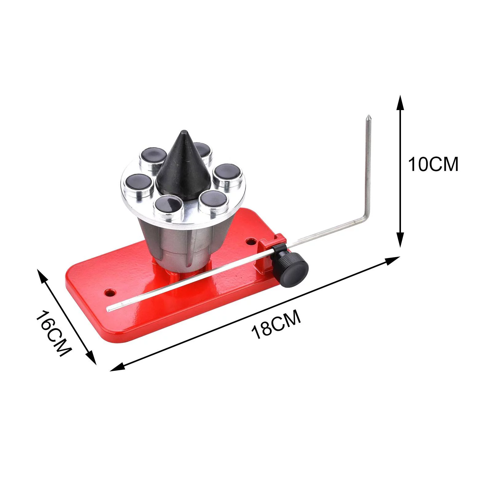 Mower Balancer,Mower Blade Balancer Wall Mount,Balancing Lawnmower Blade Smooth Cutting,Lawnmower Blade Balance Tool Precision Universal,Blade SharpenIng Universal Metal Wear Resistant,Power