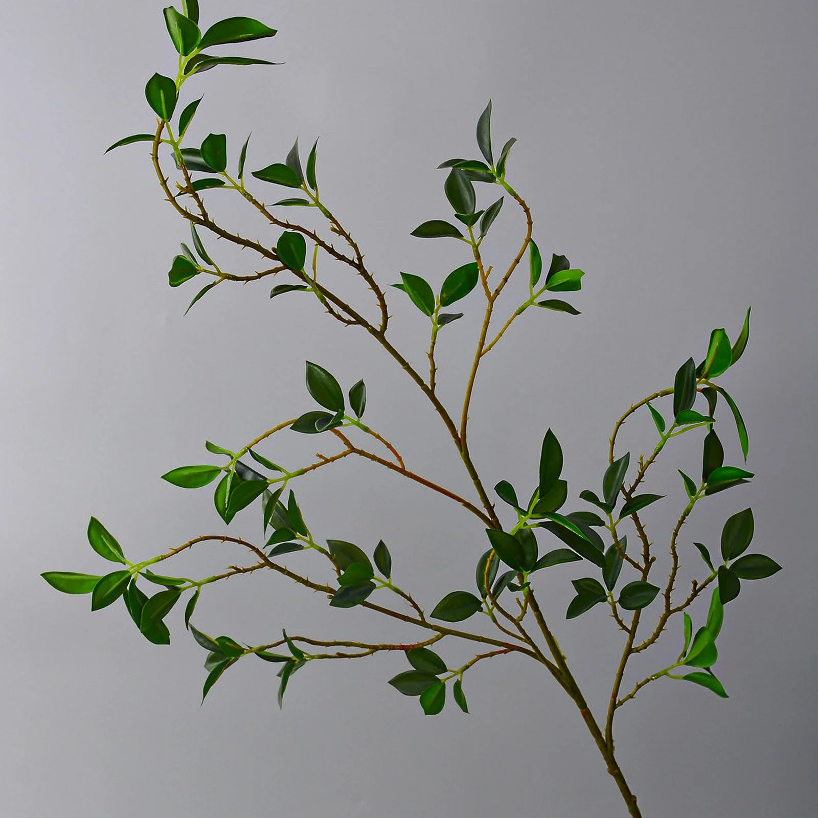 Namzi 43 '' 4Pcs artificial banyan tree branches, artificial leaves, green stems, artificial banyan tree branches, used for home, office, wedding, vase filling, store decoration