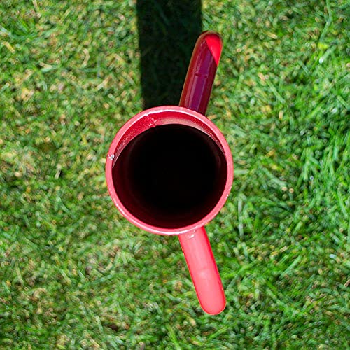 901147A Steel Head Fence Post Driver with Handles