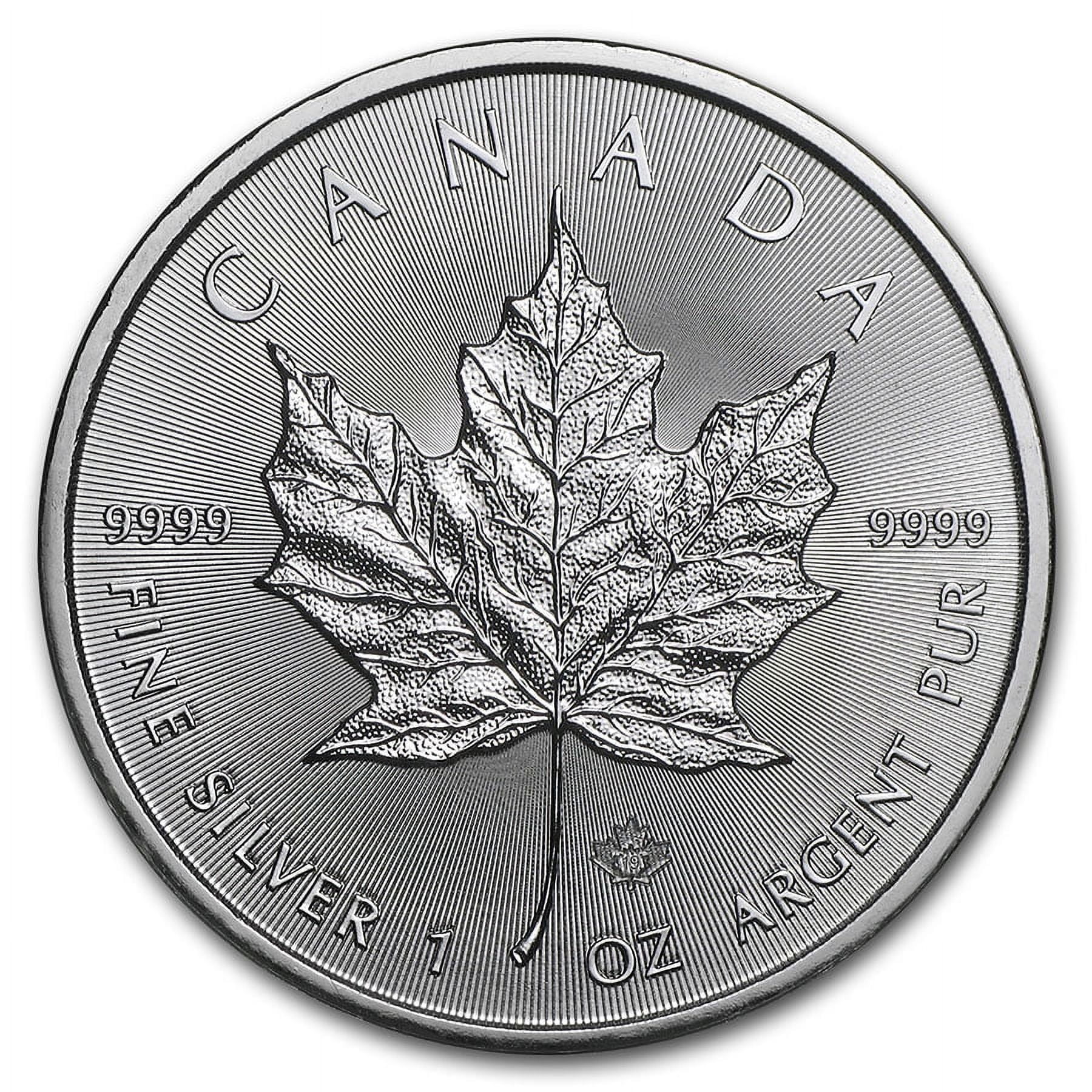 2021 Canada 1 oz Silver Maple Leaf (MintDirect® Single)
