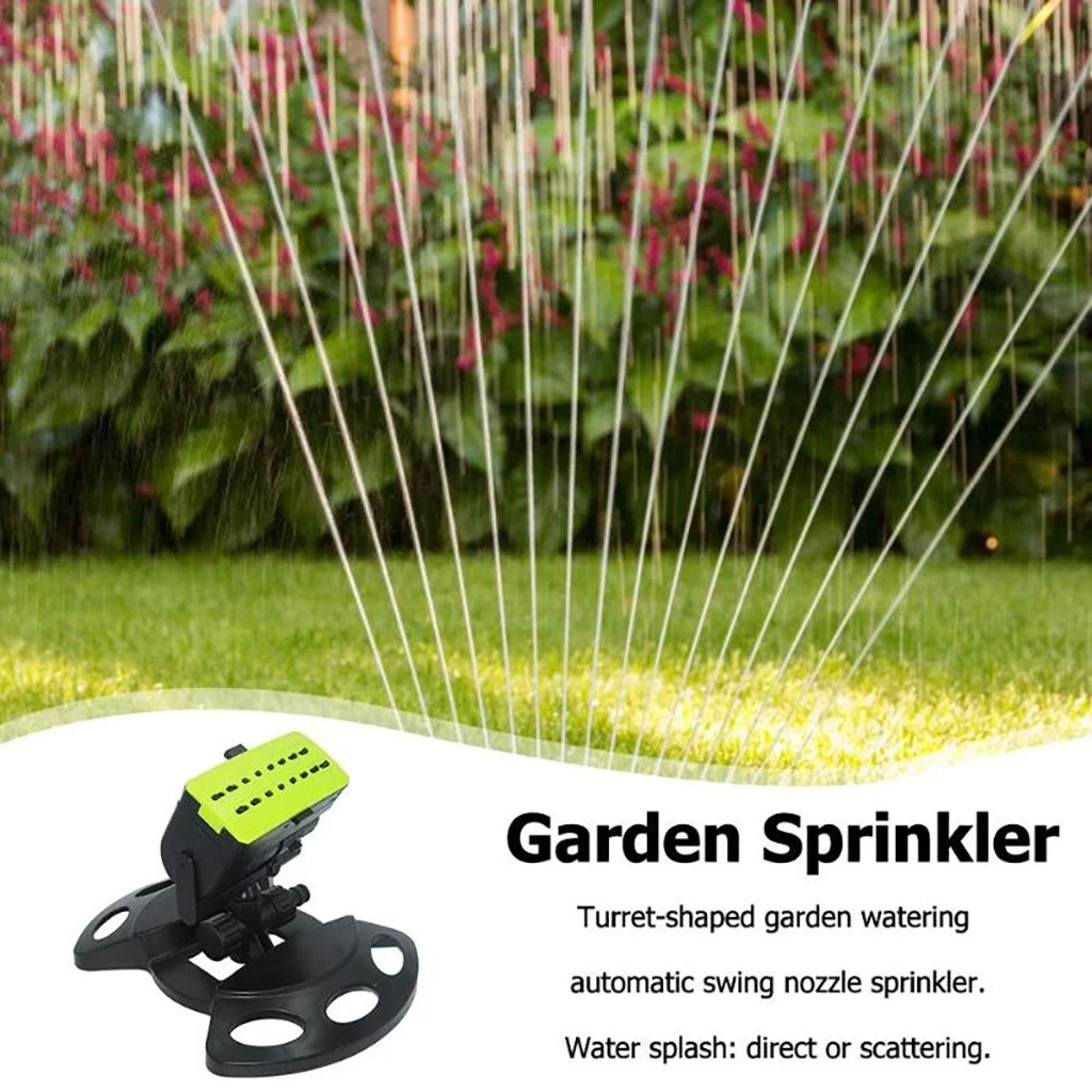 Bnnlsa Water Sprinklers Garden Swinging Water Automatic Sprinkler Sprinkler Watering Irrigation Water Sprinklers