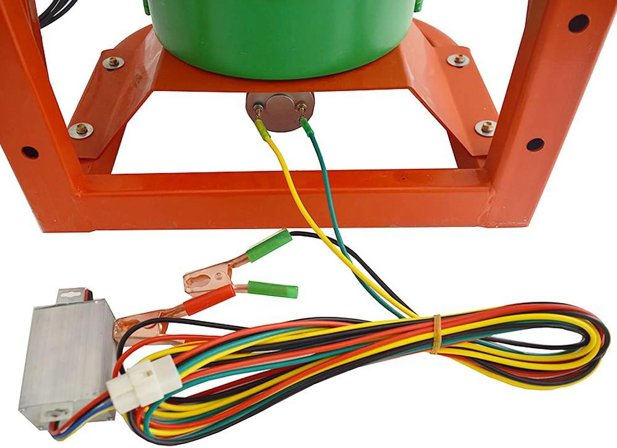 PreAsion 12-Volt ATV Broadcast Spreader Tractor Front Electric Fertilizer Spreader Machine