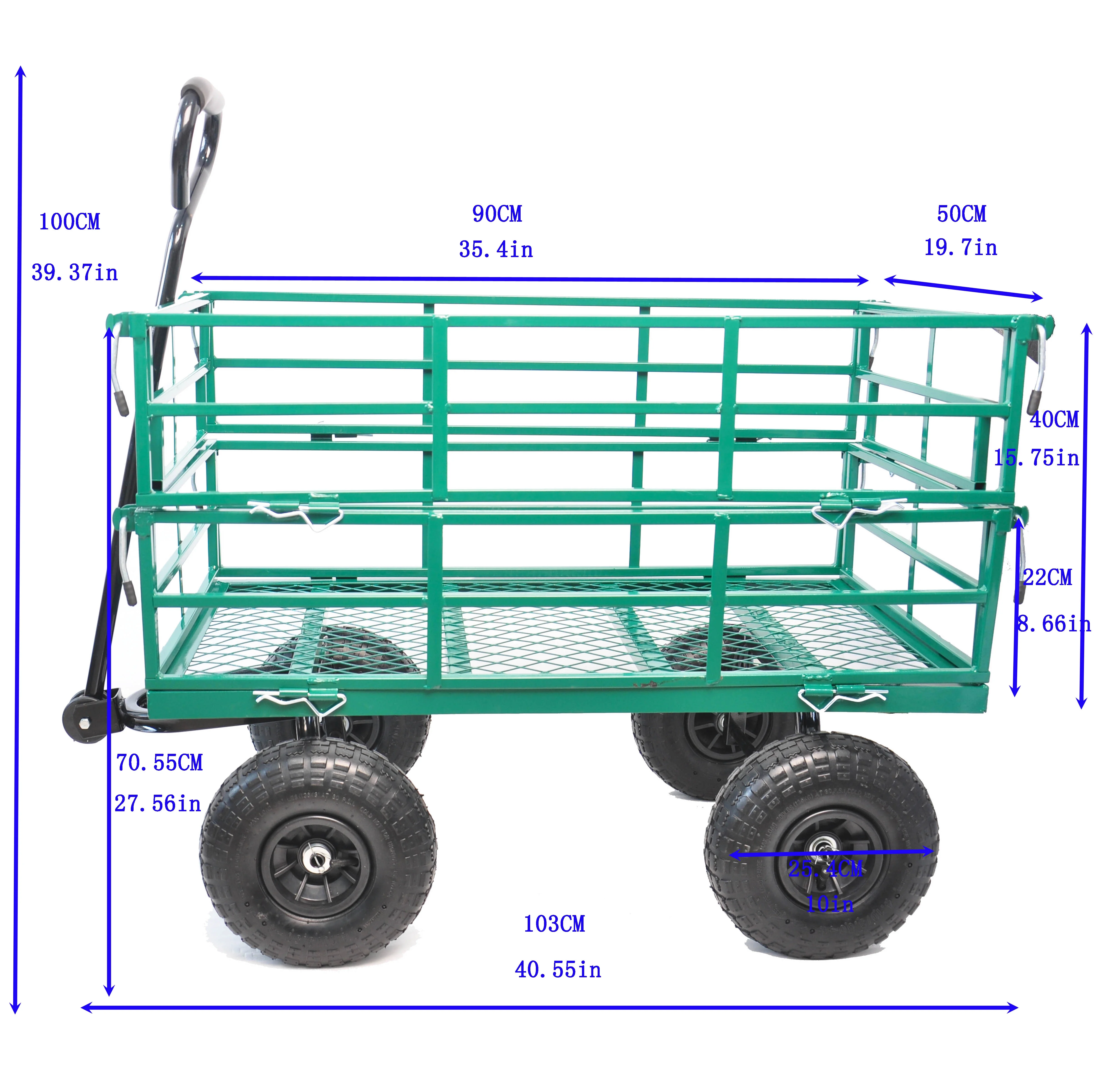 CoSoTower Wagon Cart Garden Cart Trucks Make It Easier To Transport Firewood