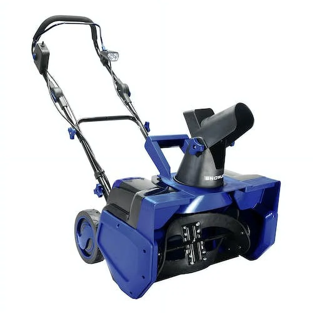 Restored Premium Snow Joe 48V Ion Cordless Snow Blower Kit, 4Ah Battery Dual Port Charger 21