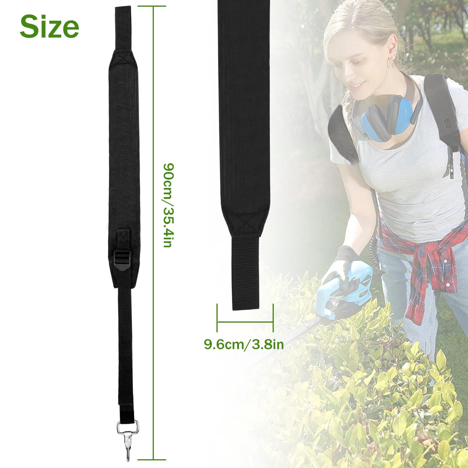 2Pcs Backpack Blower Straps Adjustable For Echo PB-265L PB-265LN PB-403H PB-403T