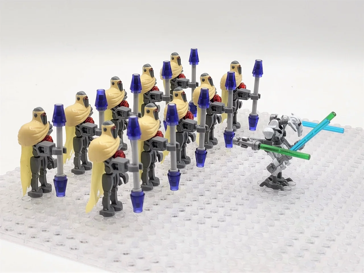 Star Wars General Grievous Mangaguards IG-100 Bodyguard Droids Custom Set 11pcs