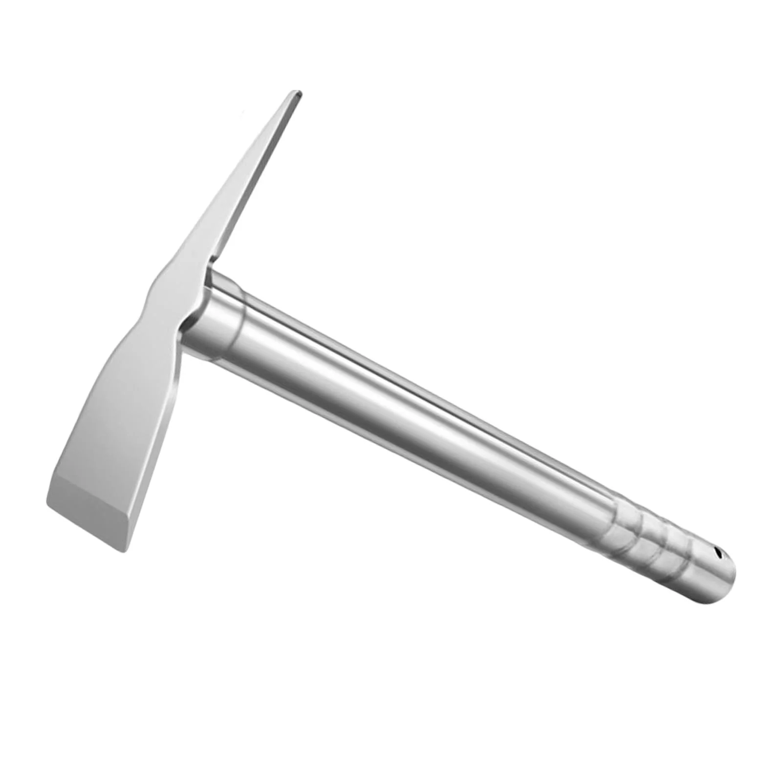 Gardening Hoe Stainless Steel Wear Resistant Gadget Sharp Practical Smooth Handheld Tool Compact for Garden Agriculture Camping Lawn Weeding C