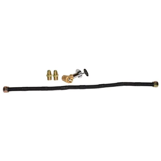 30 x 0.5 in. Hazard Class Firepit Pro Connection Kit Natural Gas