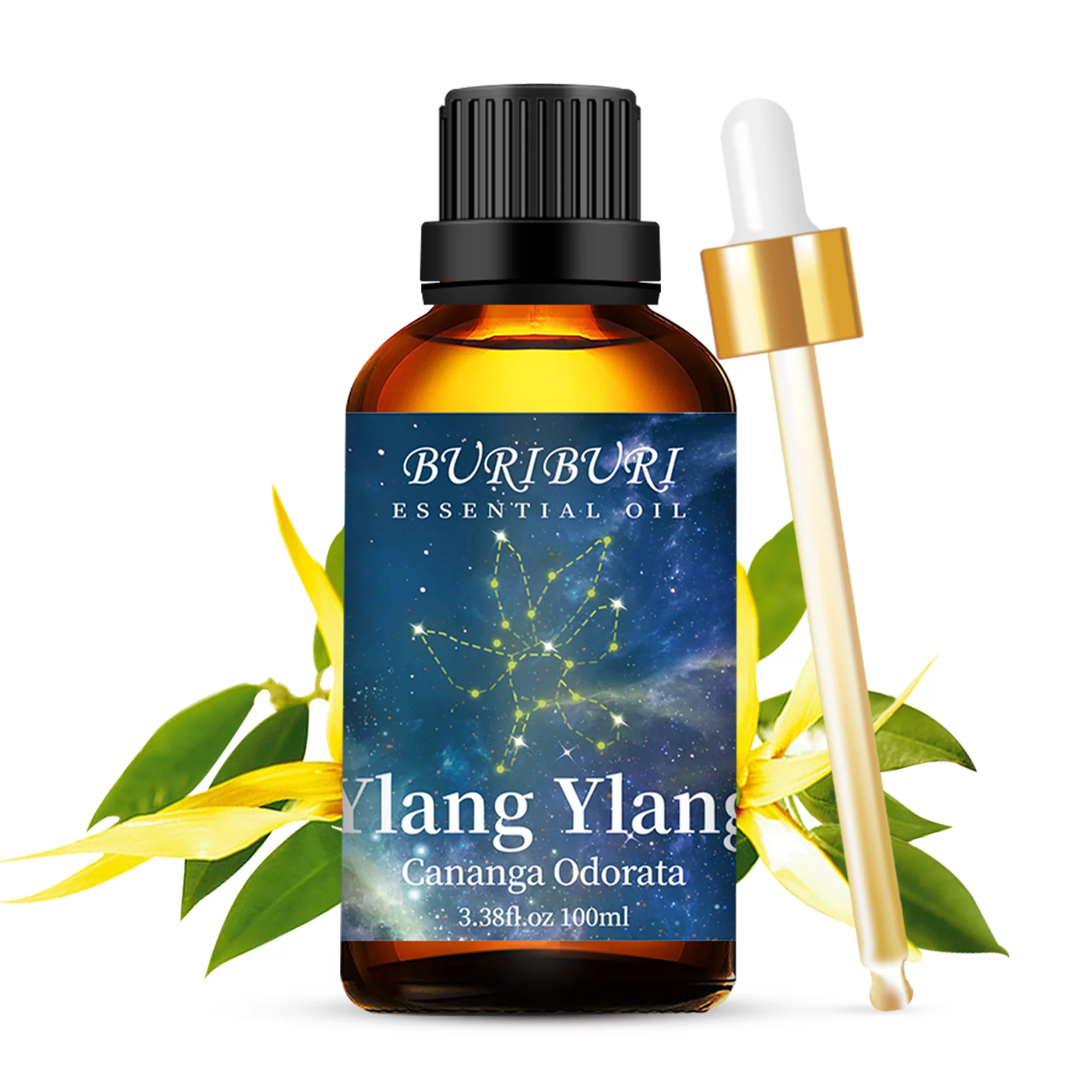 Ylang Ylang Essential Oil,100% Pure Natural Undiluted Fragrance,For Athletes,Diffuser,DIY Candle and Soap,100ml