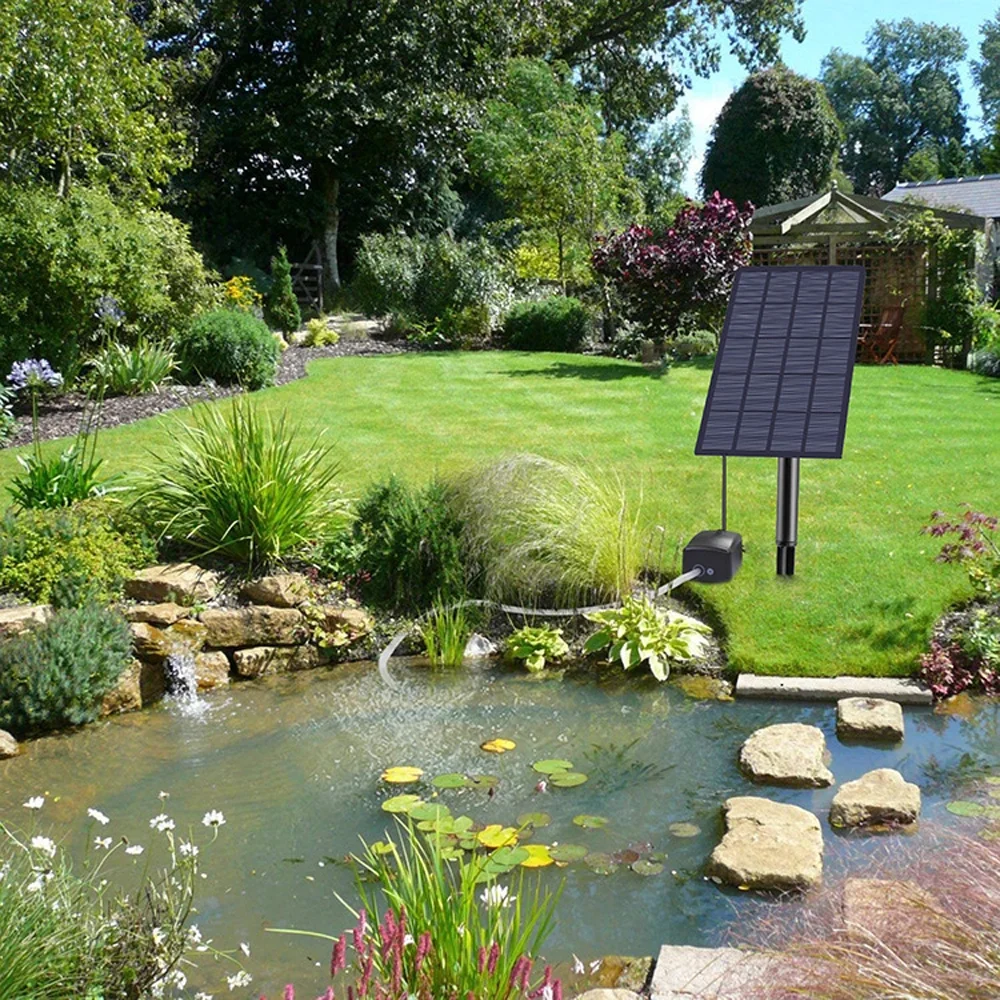 Oxygenator Pump,Stone Fish And Bubble Stone Fish Tanks Solar Air Pump Tanks Pond Pool With Air And Aerator With Air Bubble Stone Pump Pond Aerator Pond Aerator With