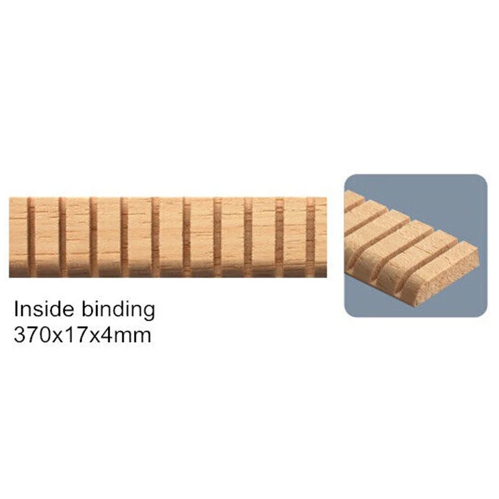 50x Guitar Strip Kerfing Inside Binding Spruce Wood Lining Luthier 14