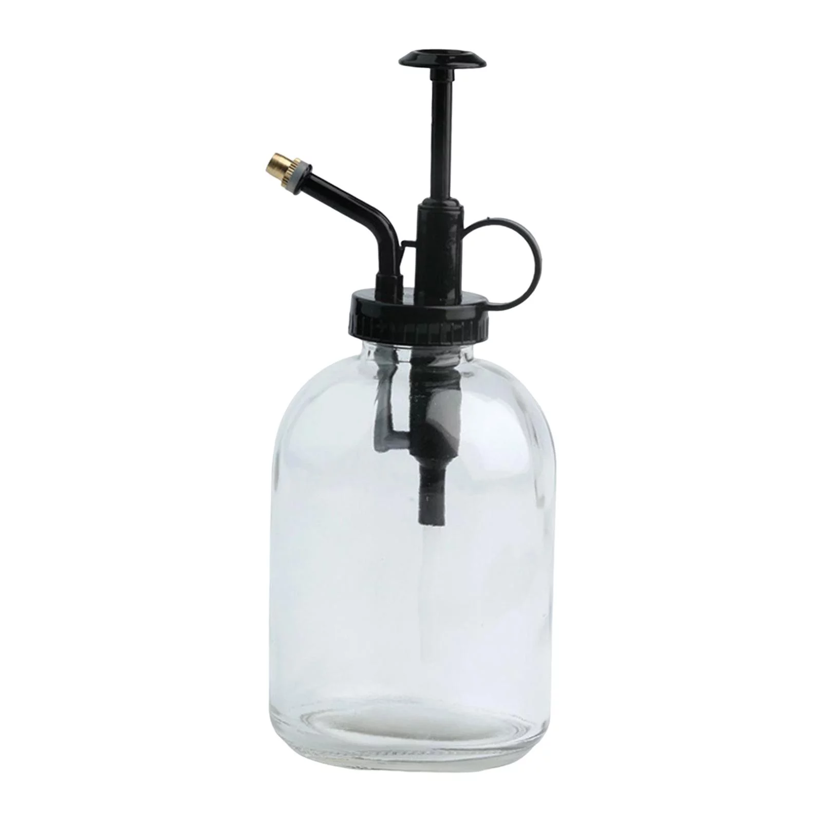 Plant Water Spray Bottle Plant Mister Sprayer Transparent 350ml Watering Bottle Plant Spritzer Plant Mister Spray Bottle for Yard Patio Black