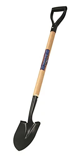 31280 Classic Gardener Round Point Shovel, D-Handle, 32-Inch