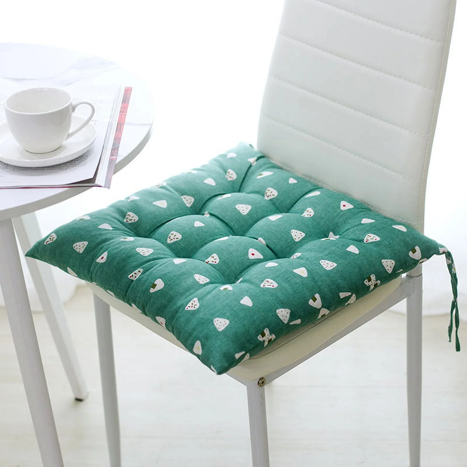 Namzi Seat Cushion Garden Patio Home Kitchen Office Thicken Comfy Seat Cushion, Little Green 18