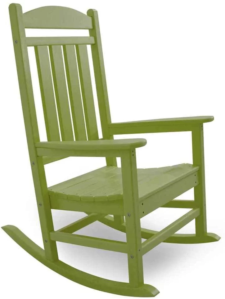 POLYWOOD R100LI Presidential Rocker, Lime