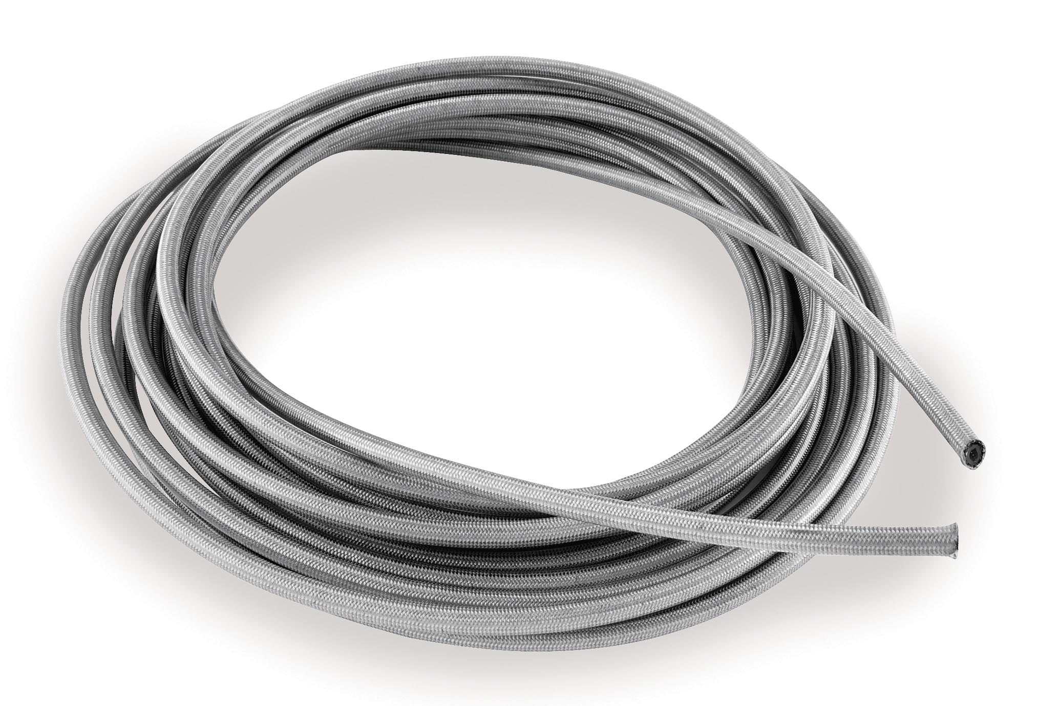 Goodridge 600-03CL-25 Pro Builders -3 Clear Coated Stainless Braided Hose - 25 ft. Bulk