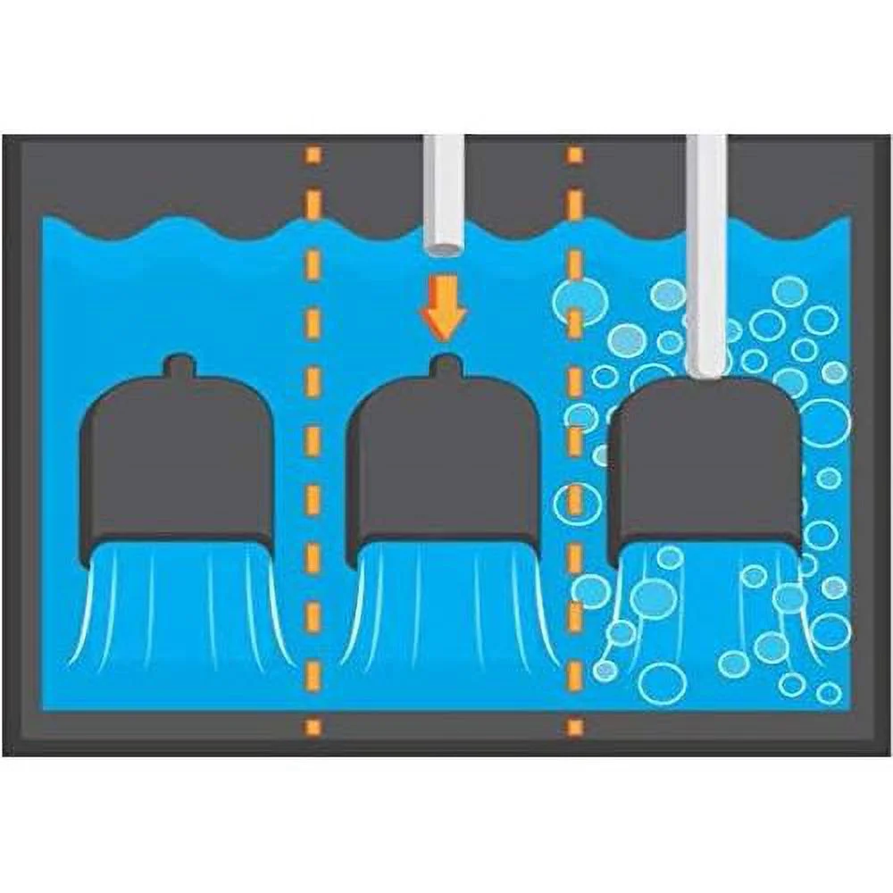 Waterfall Spillway With Inlet For Water Oxygenation