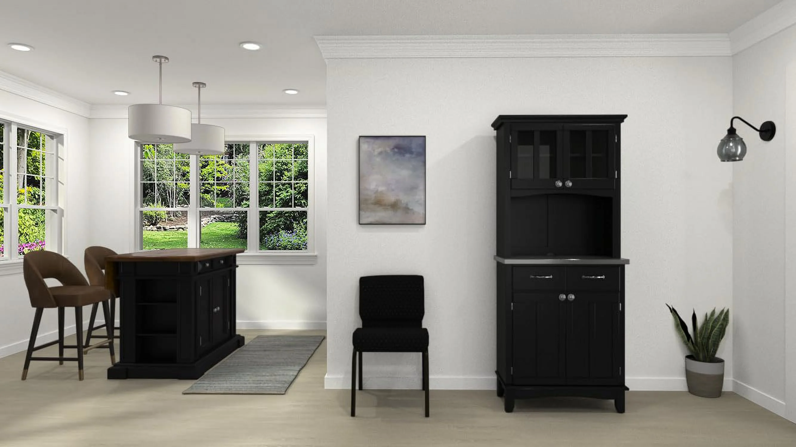 HERCULES Series 21''W Stacking Church Chair In Black Dot Patterned Fabric - Vein Frame