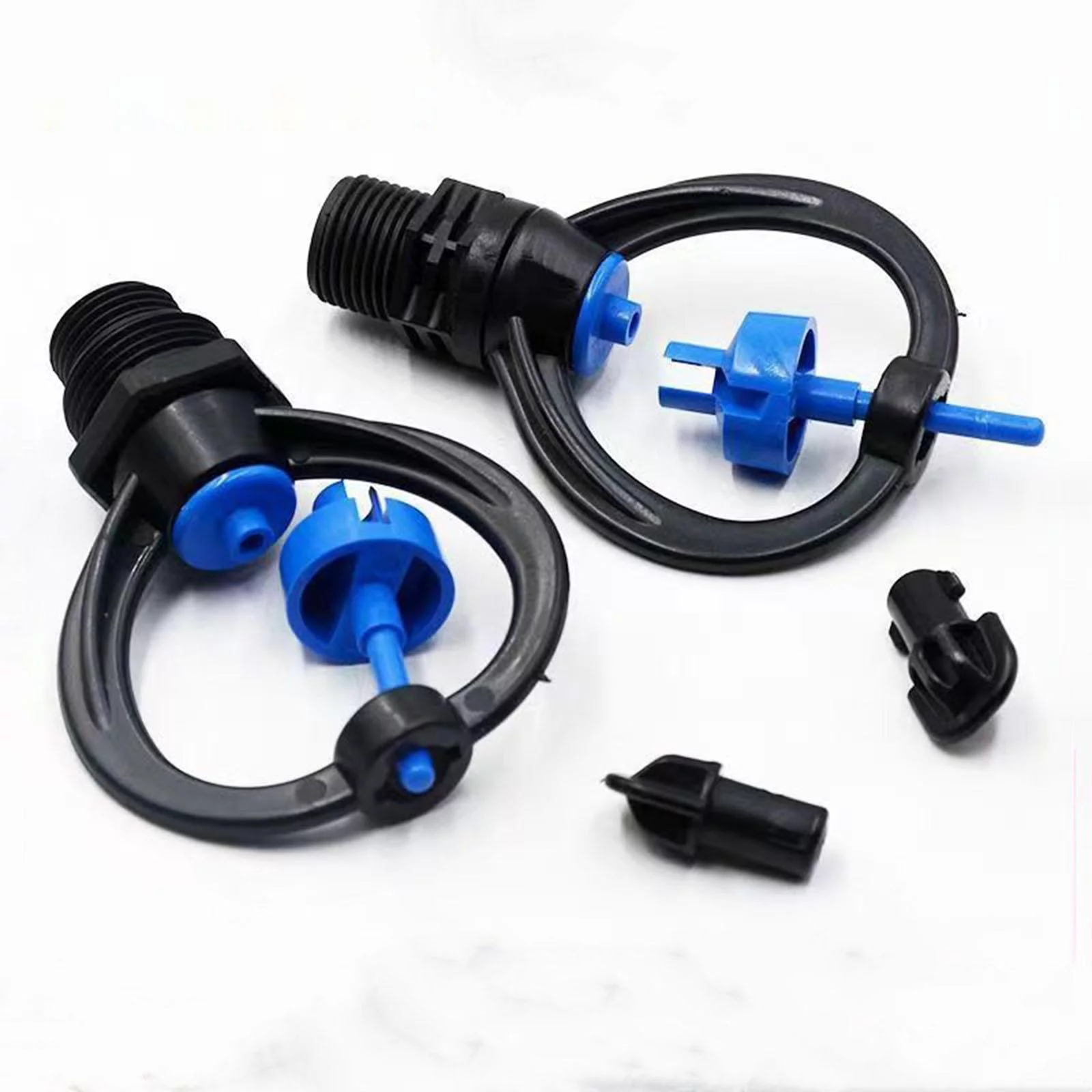 Miulika 5x360 Degrees Lawn Irrigation Watering Sprinkler for Lawn Greenhouse Gardening A