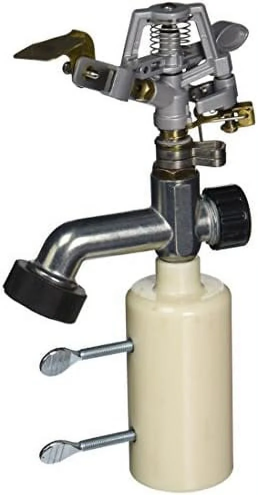 1000440 T-Post Sprinkler, Medium, Metallic