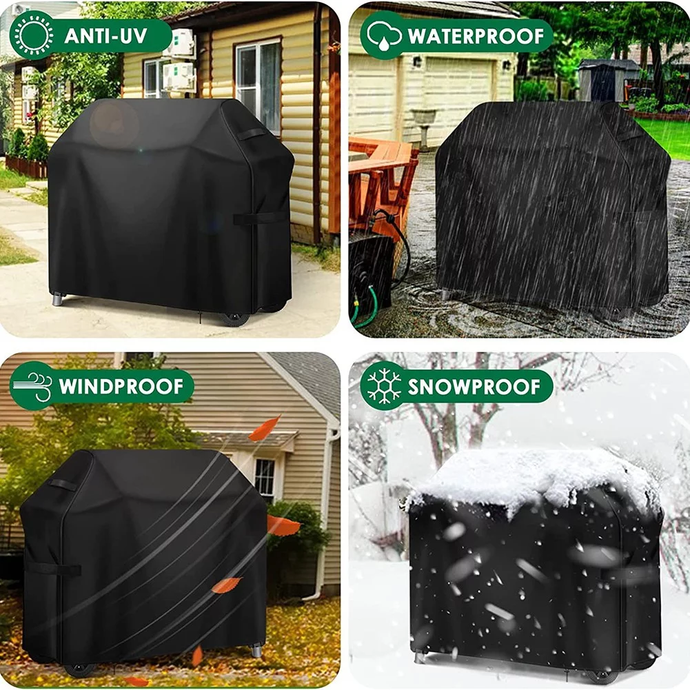 30″ BBQ Grill Cover Small for Char Broil for Weber for Spirit E210 Gas Grill