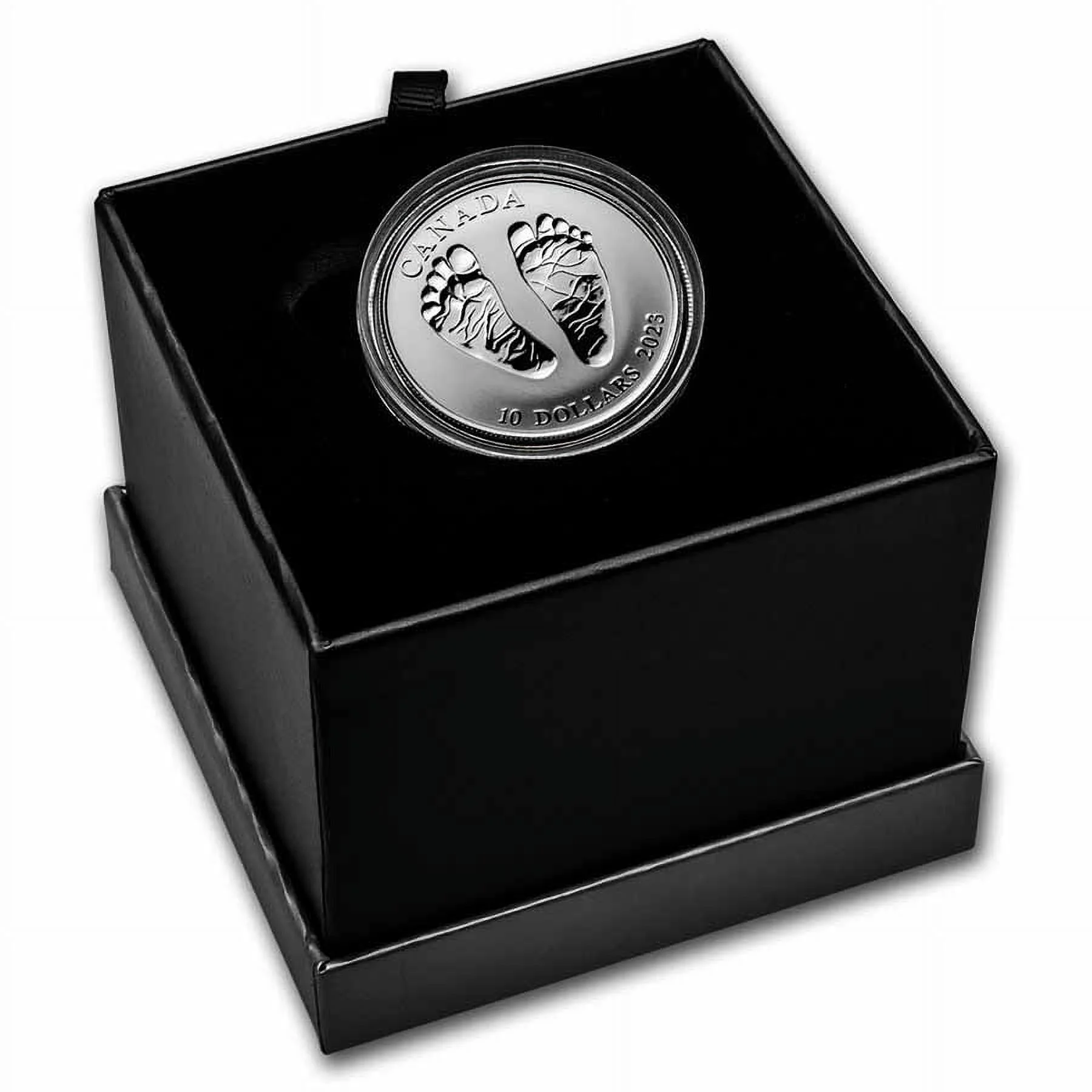 2023 Canada 1/2 oz Silver $10 Welcome Baby Reverse Proof