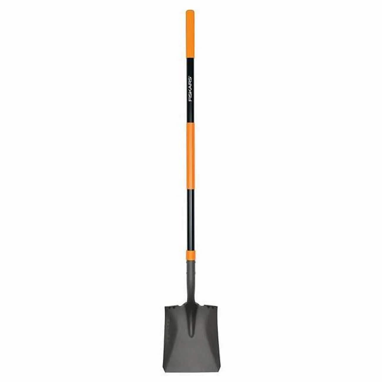 Fiskars Fiberglass Handle Transfer Shovel, Steel Head Garden Shovel