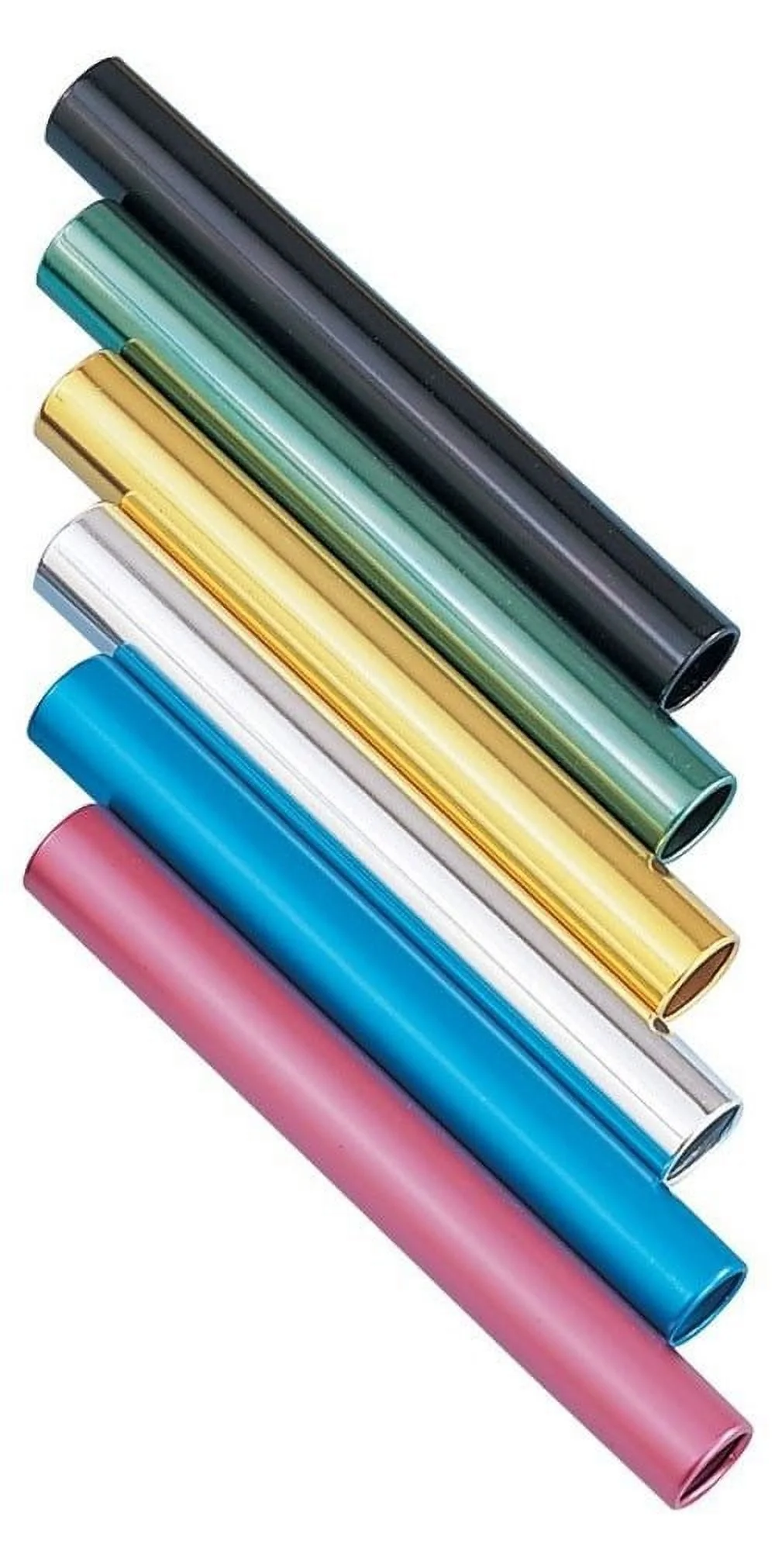 Champion Sports Aluminum Relay Baton Red