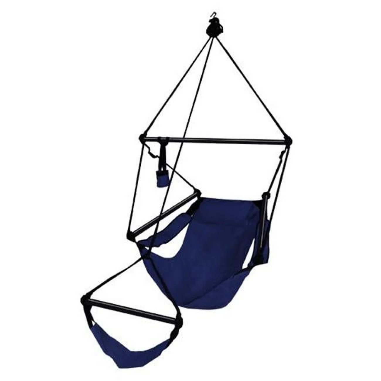 Hammaka  Hammaka Chair Midnight Blue Aluminum Dowels - Comfortable Zero-Gravity Hanging Chair