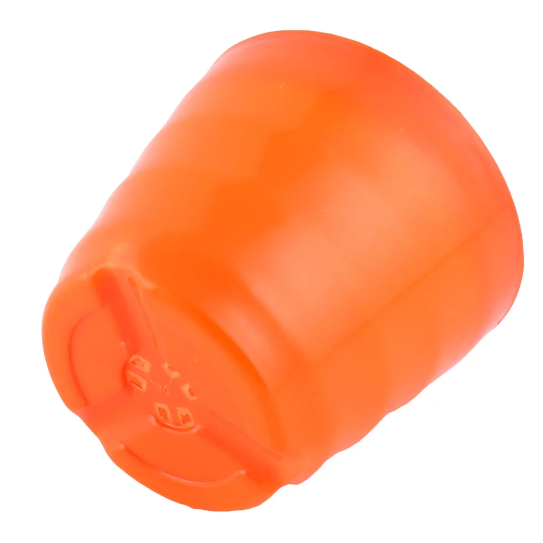 Uxcell Household Plastic Plant Flower Vegetable Holder Pot Orange for Christmas 2 Pack