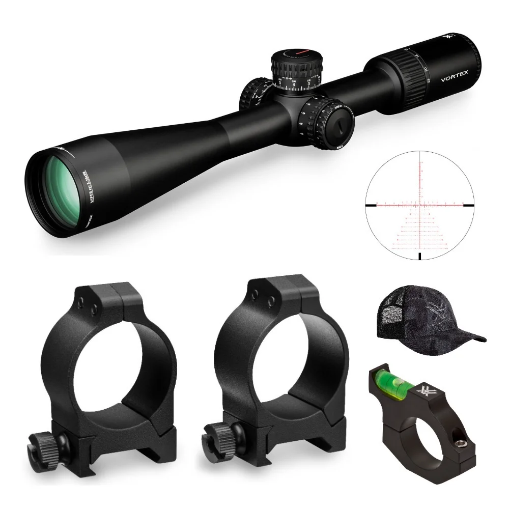 Vortex Viper PST Gen II 5-25x50 FFP Riflescope (EBR-7C MRAD) Hunting Outfit