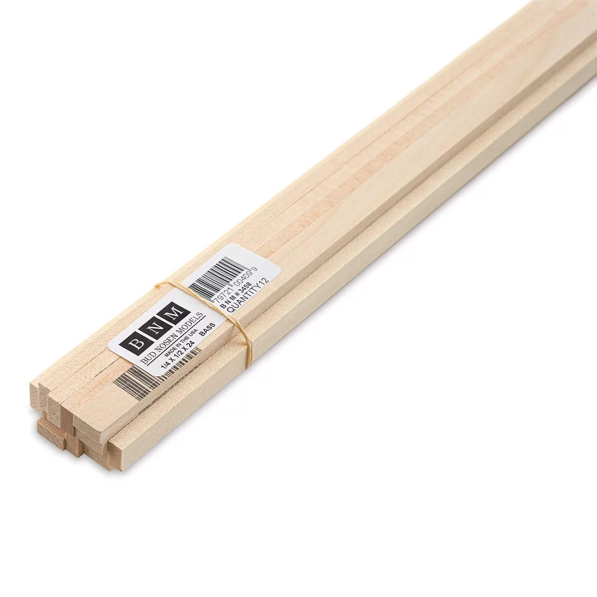 Bud Nosen Basswood Sticks - 1/4