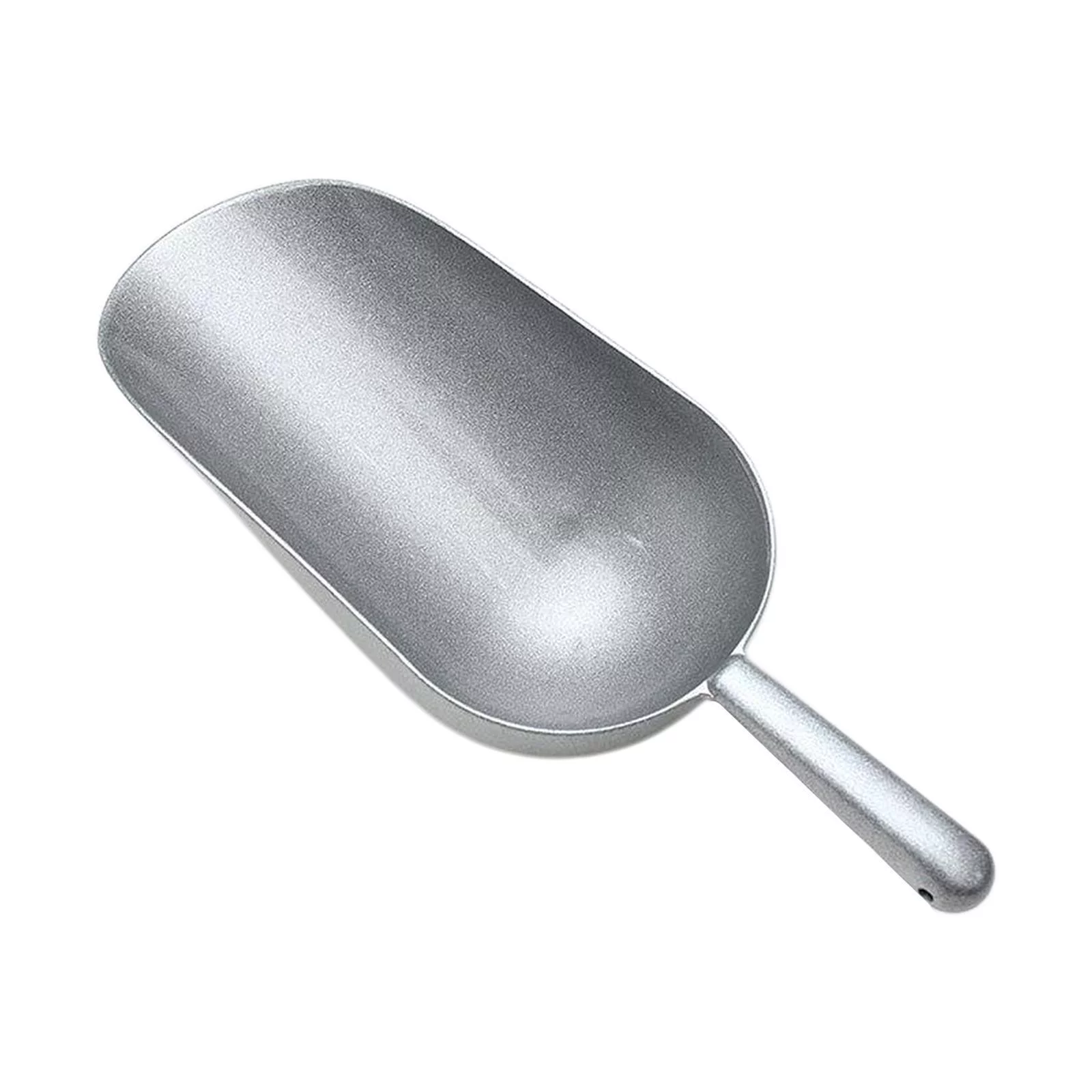 Feeding Shovel Thicken Aluminum Alloy Heavy Duty Hand Shovel Filling Spoon for Gardening Agriculture with Comfort Handle -