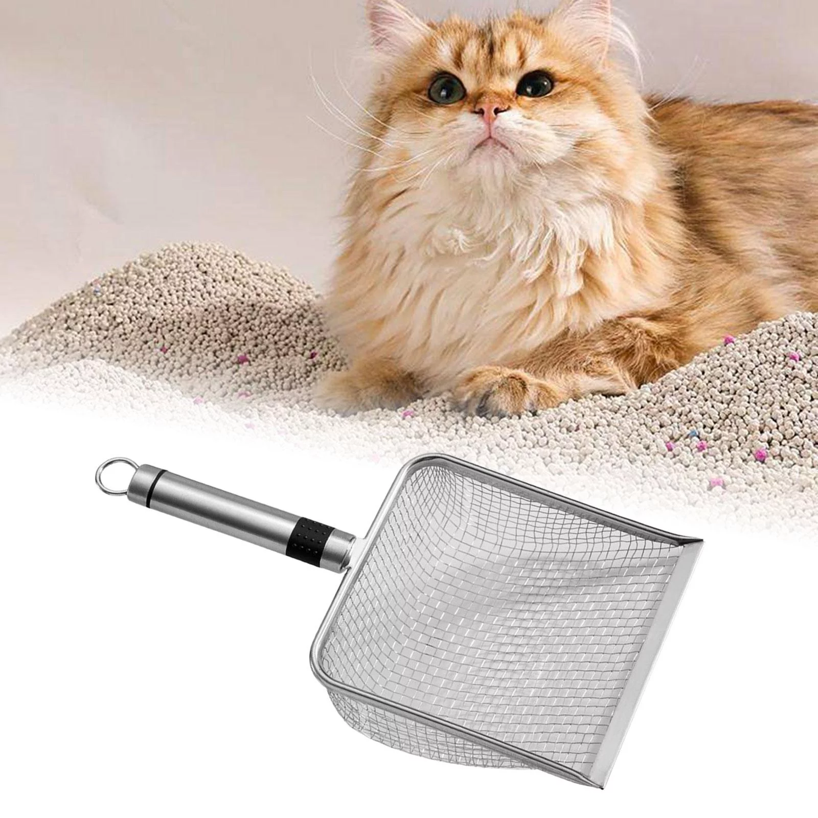 Cats Litter er Deep Shovel Fast Sifting Shovel Pets Sifter Shovel Mesh Spacing 5