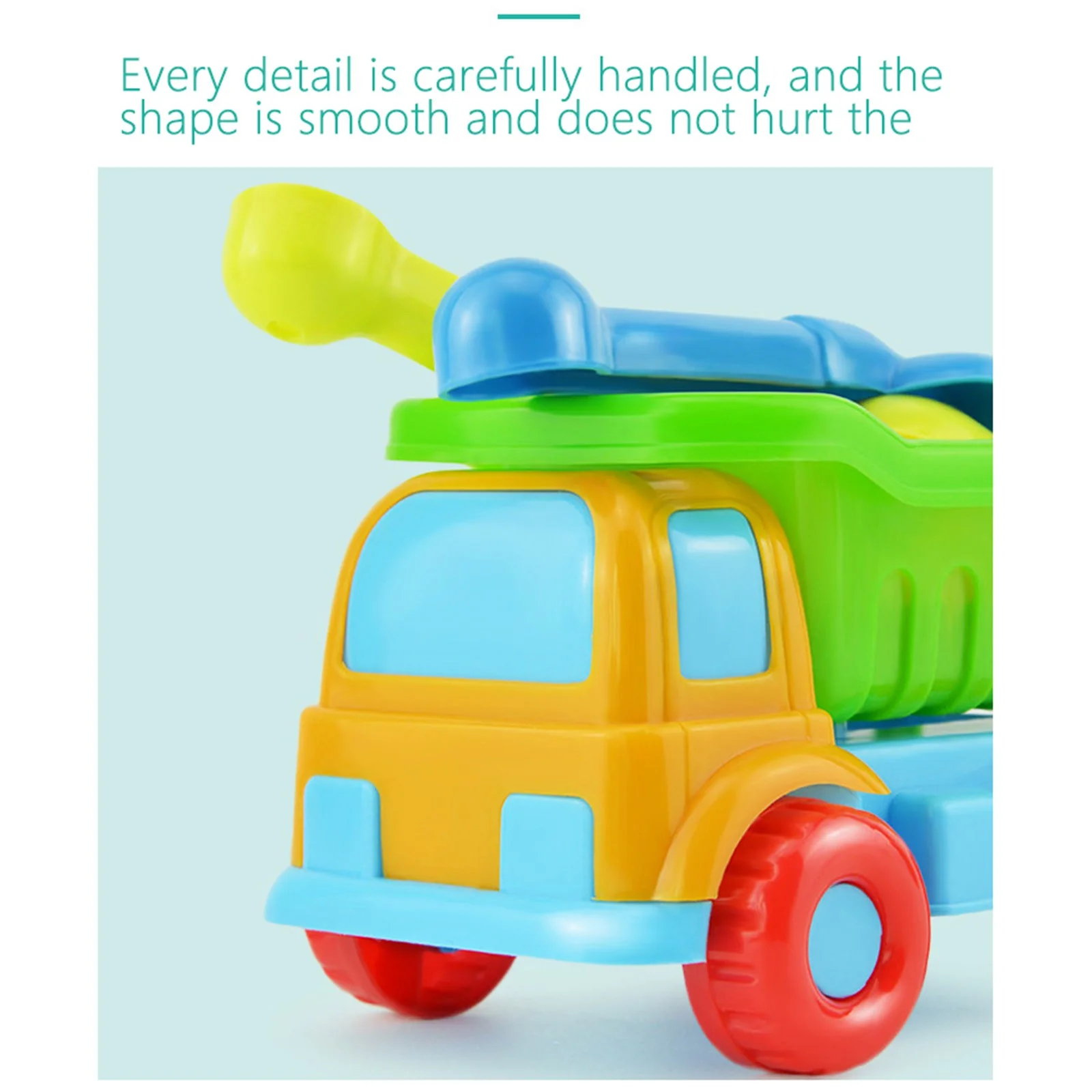 BOLUOYI Toys for Boys 4-6 4Th of July Party 5 Piece Beach Toy Set Play Sandpit Toy Summer Outdoor Toy