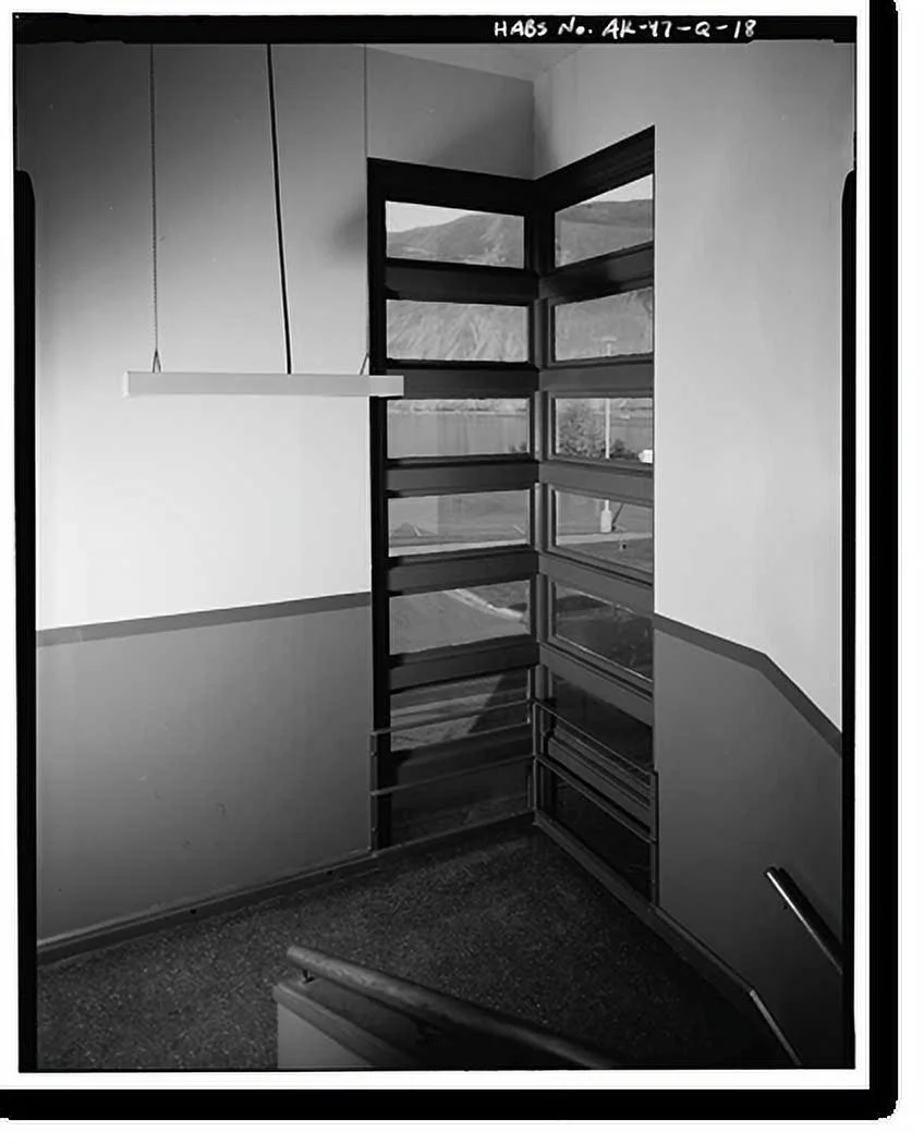 Historic Framed Print, Kodiak Naval Operating Base, Gymnasium, U.S. Coast Guard Station, Kodiak, Kodiak Island Borough, AK - 18, 17-7/8