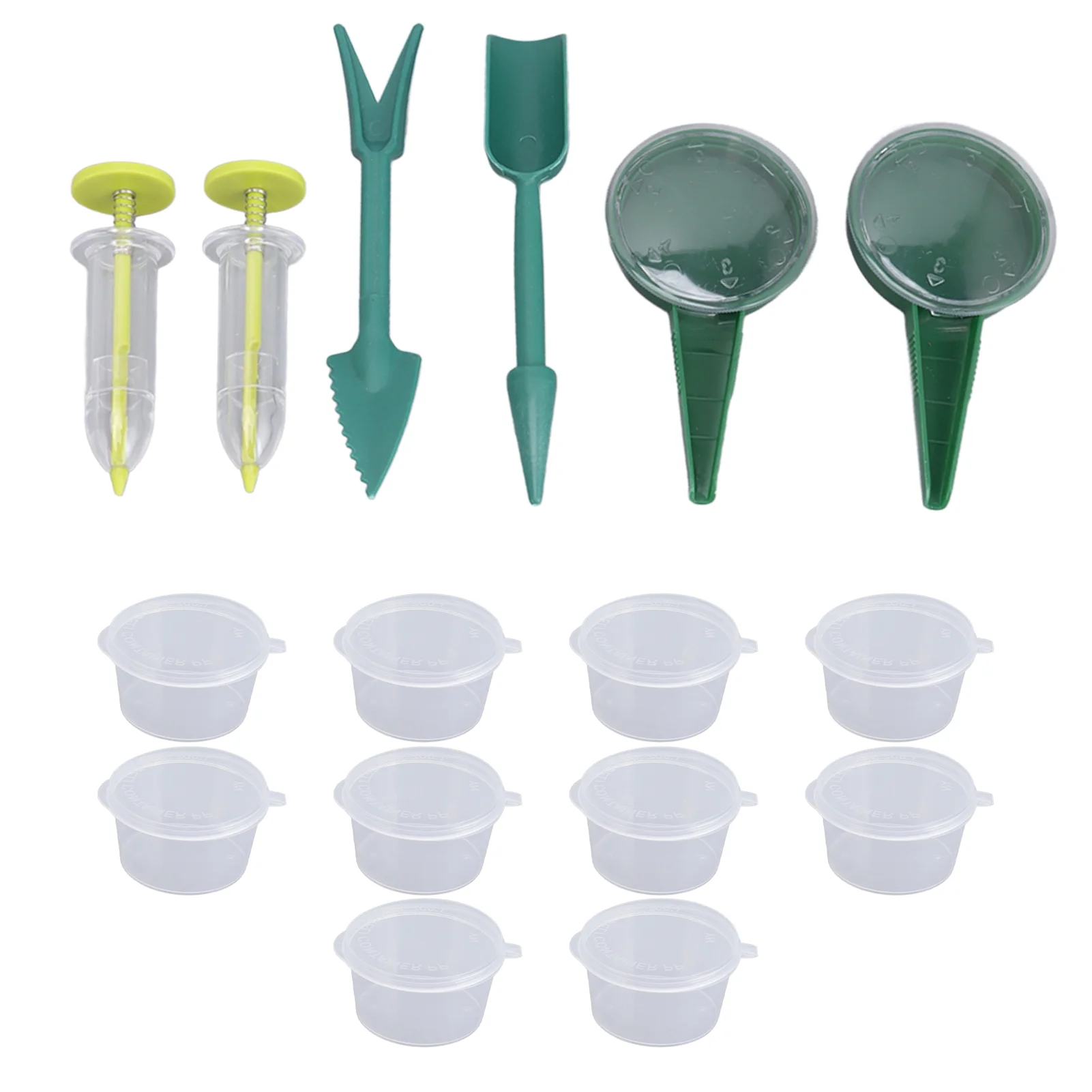 Nimomo Sowing Seed Dispenser Small Seed Spreader Garden Seed Dispenser Seed Sower Dispenser Garden Seed Sower Dispenser Seed Sower Planter Set