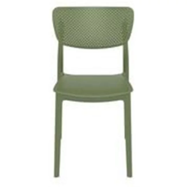 Siesta  Lucy Outdoor Dining Chair - Olive Green - Set of 2