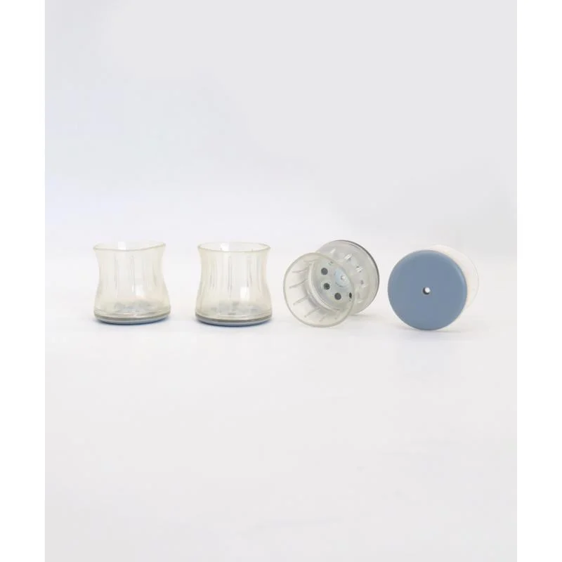 Ace Gray Push-On Polymer Chair Glide 4 pk