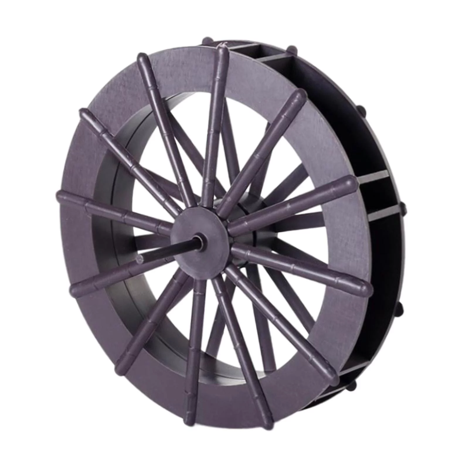 CUTICATE 4X Water Fountain Rotation Wheel DIY Water Wheel Model Fountain Feng Shui Wheel