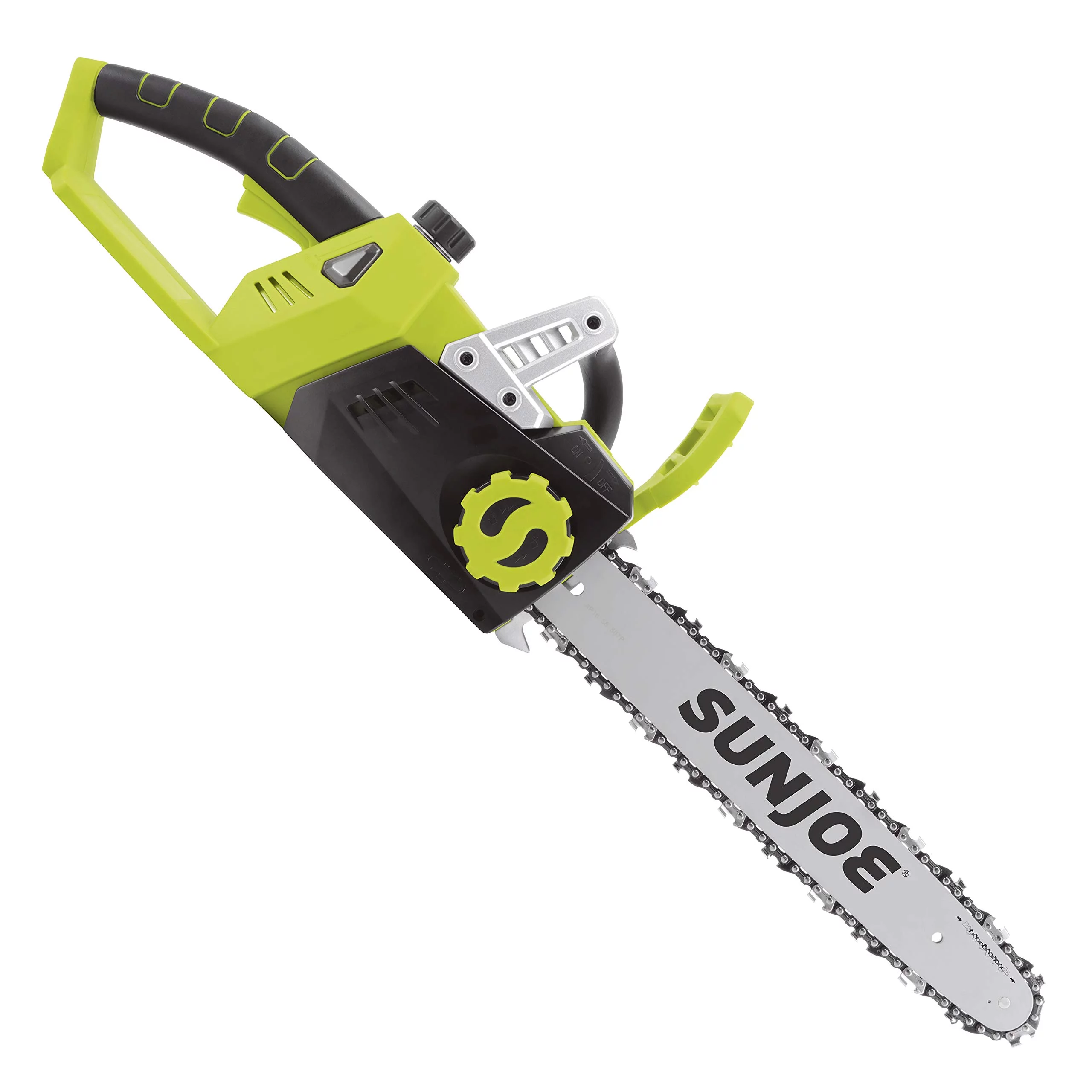 Restored Premium Sun Joe 24V-X2-CS16-CT 48-Volt ION+ Cordless Chain Saw 16
