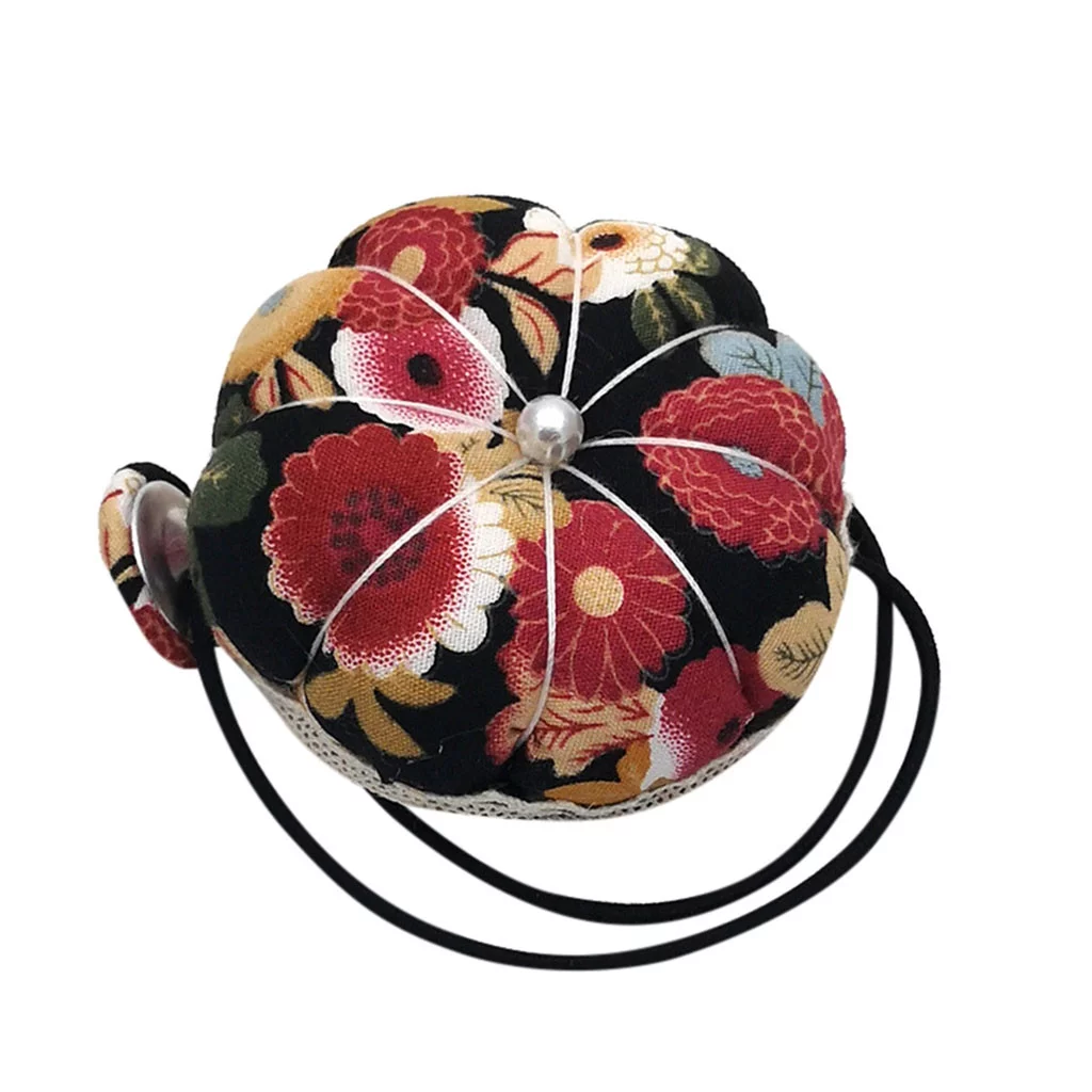 NLLSHGJ Multi-purpose Floral Wrist Pin Cushion Special Gift Decorative Sewing Machine