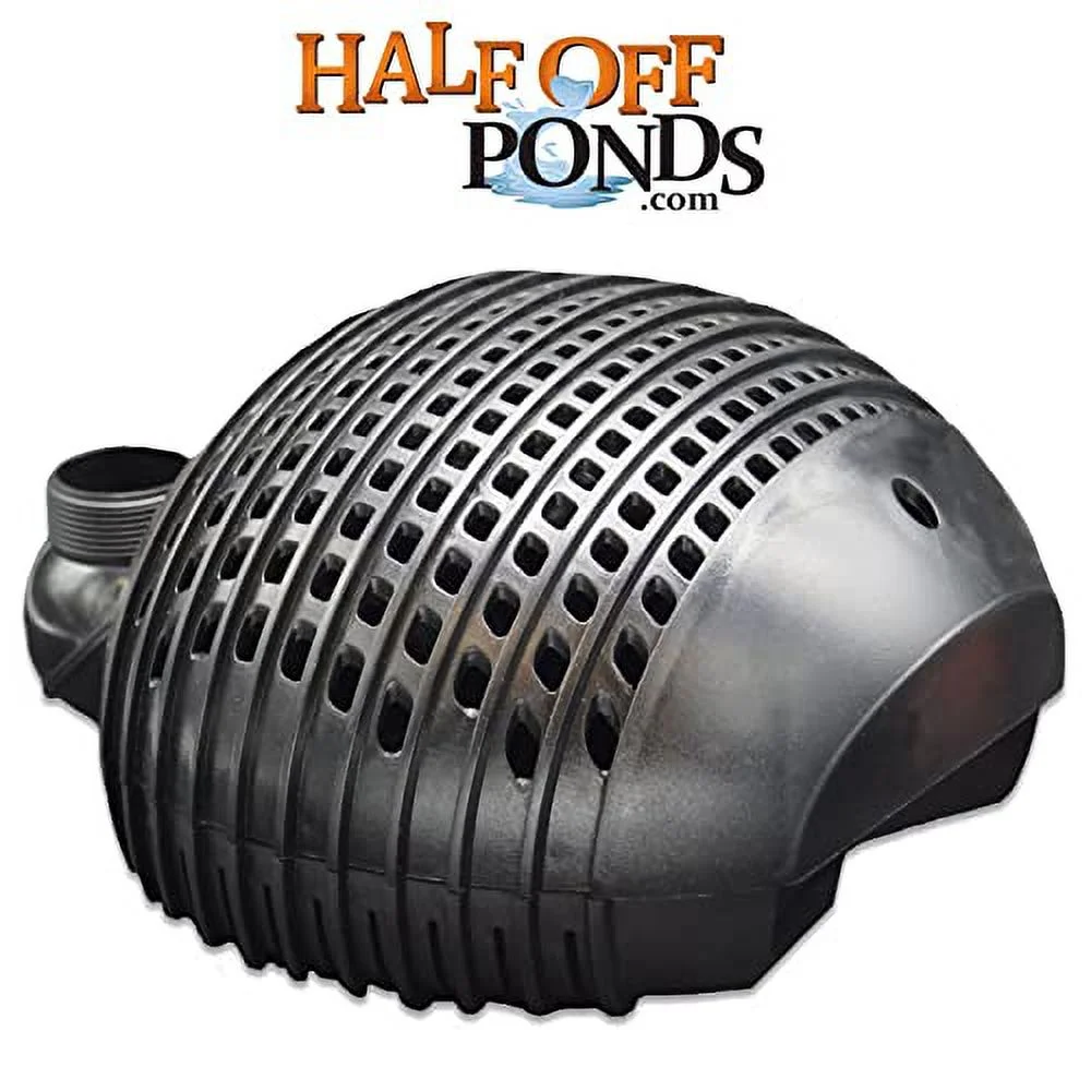 HALF OFF PONDS HydroFlow 5,000 GPH Submersible Pump for Fountains, Waterfalls and In-Pond Applications - HF-5000 Black