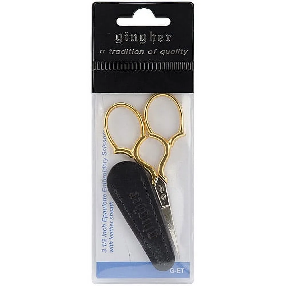 Gingher Epaulette Embroidery Scissors (3½