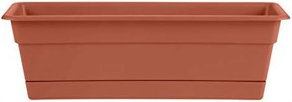 Series DCBT18-00 Dura Plant Window Box, 18-Inch, Black, 36