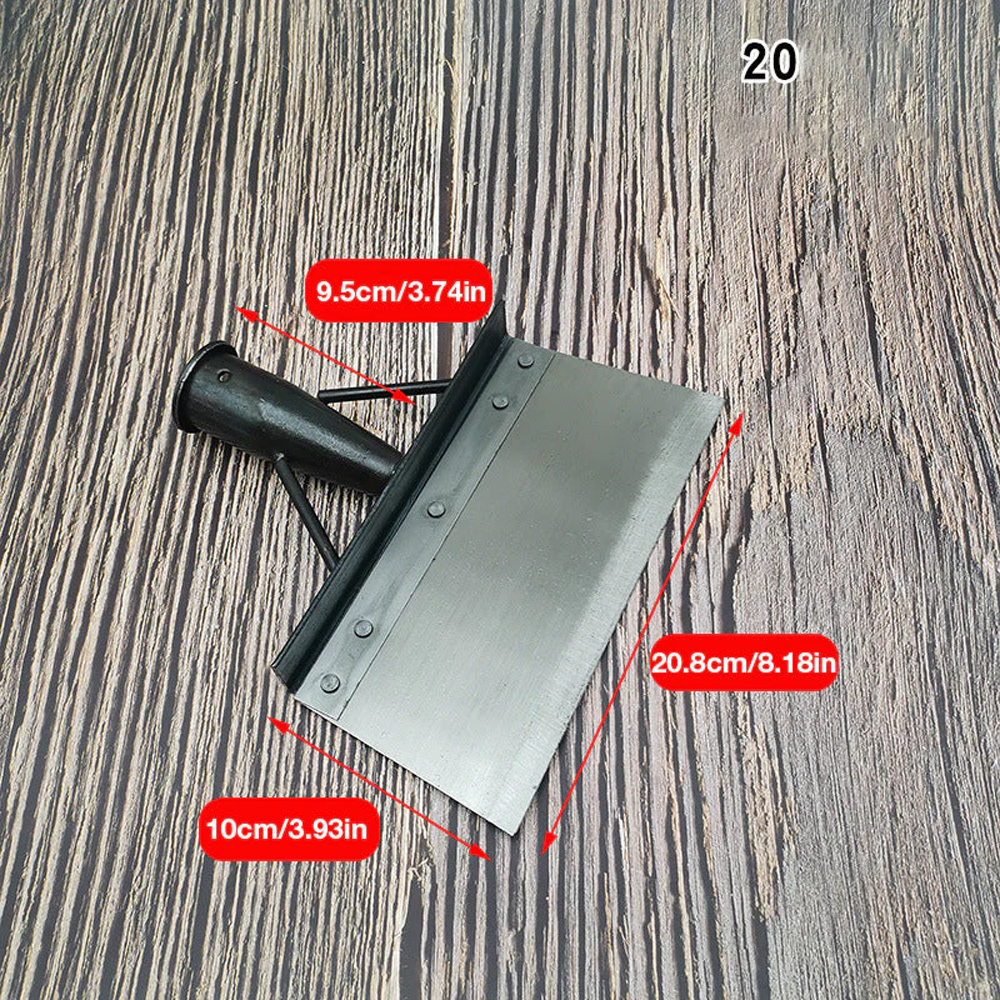 Multifunctional Cleaning Shovel, Garden Cleaning Shovel, Flat Shovel for Landscaping, Multifunctional Garden Cleaning Shovel Flat Shove for Gardening Digging Weeding Tool (20cm)