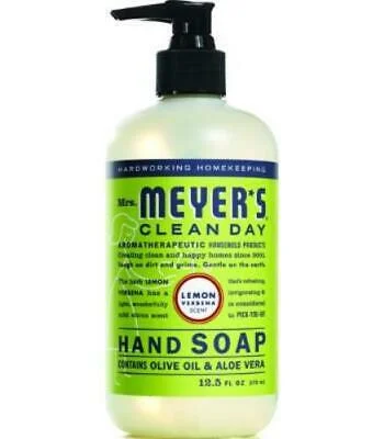 2PK Mrs Meyers 12104 Soap Liq Hand Lemonverb 12.5 Ounce