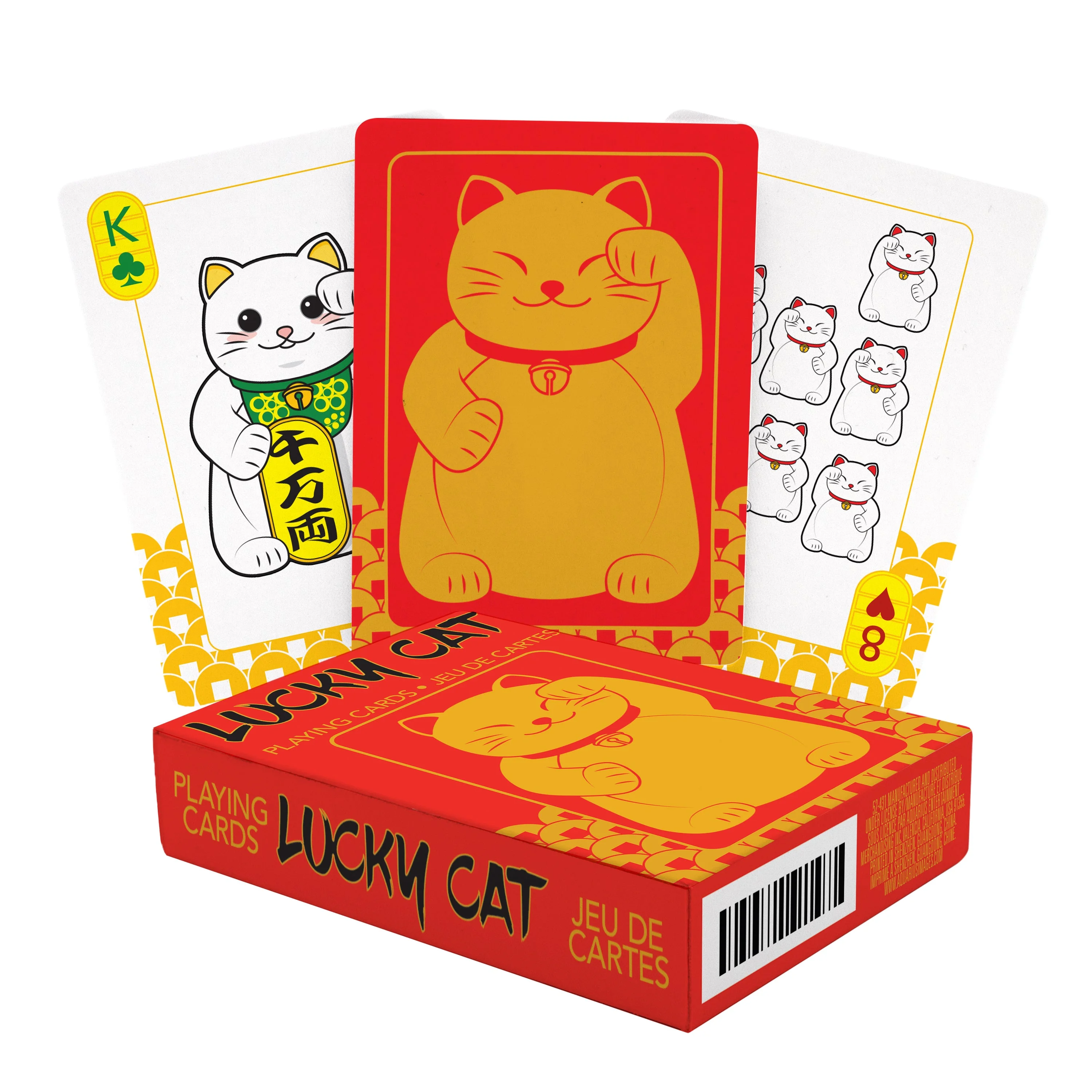 Lucky Cat Playing Cards by alliance Entertainment